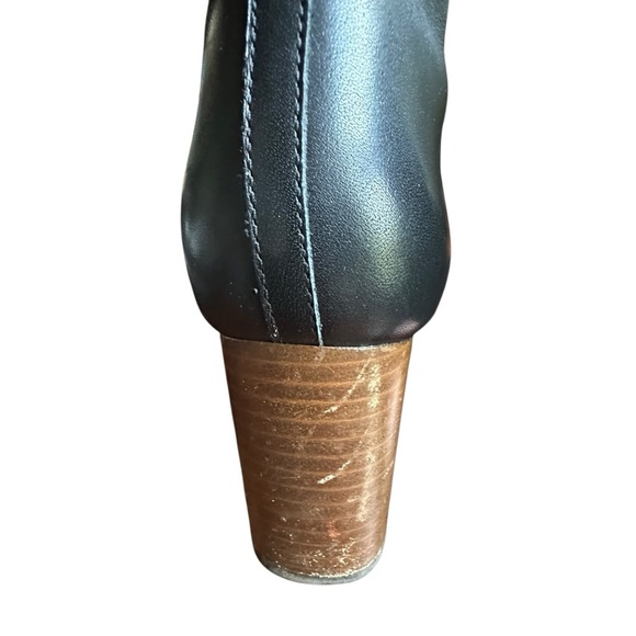 Pied De Biche Paris Black Leather Boots 39 /US 8 - Picture 6 of 12